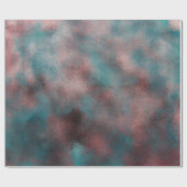 Abstrakter, farbiger metallischer Hintergrund Geschenkpapier (Flach)