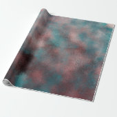 Abstrakter, farbiger metallischer Hintergrund Geschenkpapier (Ungerollt)