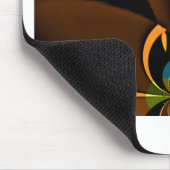 Abstrakter Farbkontrast Mousepad (Ecke)