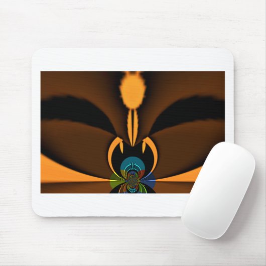 Abstrakter Farbkontrast Mousepad (Mit Mouse)