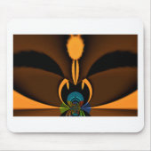 Abstrakter Farbkontrast Mousepad (Vorne)