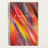 Abstrakter Farbplaner Planer (Vorderseite)