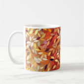 Abstrakter Farbrückhaltebereich Kaffeetasse (Links)