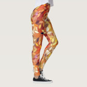 Abstrakter Farbrückhaltebereich Leggings (Rechts)