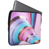 Abstrakter Farbschwenk Laptopschutzhülle (Vorne Rechts)