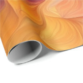 Abstrakter Farbton Spritzer Art (4) Geschenkpapier (Rolleneckpunkt)
