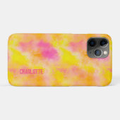 Abstrakter Farbverlauf Leuchtende Freude hinzufüge Case-Mate iPhone Hülle (Rückseite (Horizontal))