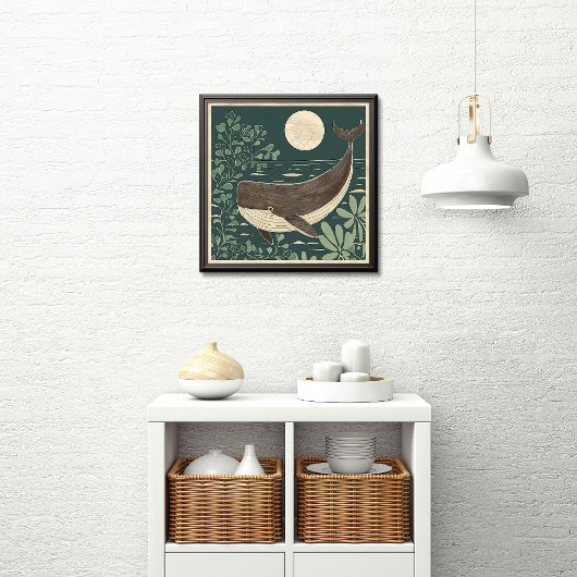 Abstrakter Fauvismwal Poster