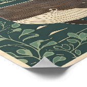 Abstrakter Fauvismwal Poster (Ecke)