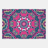 Abstrakter Feiertagsjammer: Nahtlos festlich Geschenkpapier Set (Vorderseite)