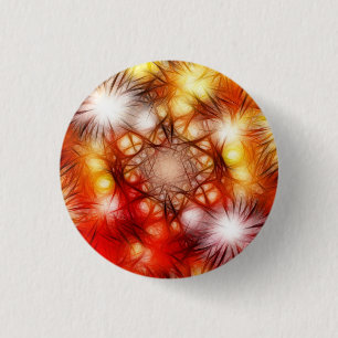 Abstrakter Feuerwerk-Sterne-Hintergrund Button