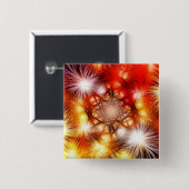 Abstrakter Feuerwerk-Sterne-Hintergrund Button (Vorne & Hinten)