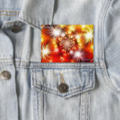 Abstrakter Feuerwerk-Sterne-Hintergrund Button (Insitu)