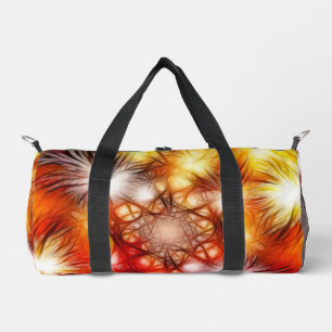 Abstrakter Feuerwerk-Sterne-Hintergrund Duffle Bag