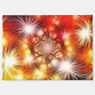 Abstrakter Feuerwerk-Sterne-Hintergrund Magnet