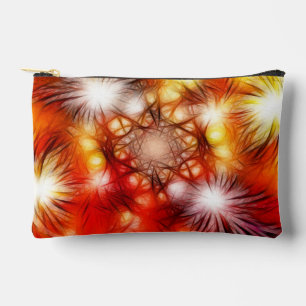Abstrakter Feuerwerk-Sterne-Hintergrund Zubehörtasche