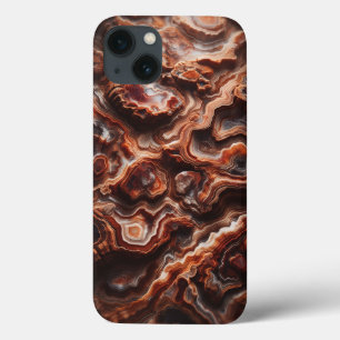 Abstrakter Feuriger Achat-Geschichteter Handyhülle Case-Mate iPhone Hülle