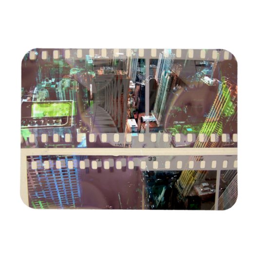 Abstrakter Film 2 Magnet (Horizontal)