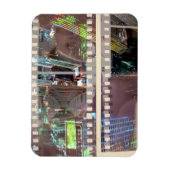 Abstrakter Film 2 Magnet (Vertikal)