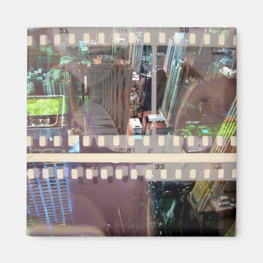 Abstrakter Film 2 Magnet (Vorne)