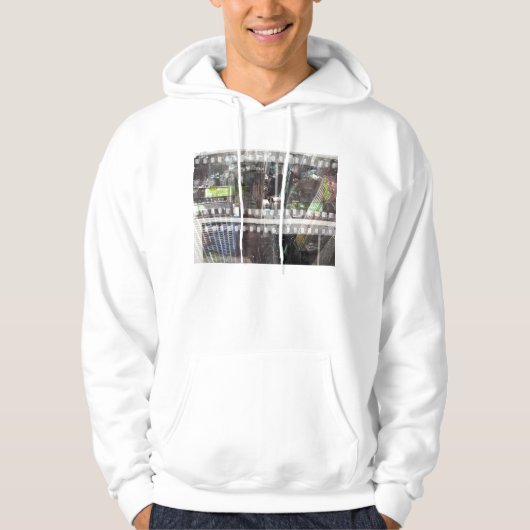 Abstrakter Film Hoodie (Vorderseite)