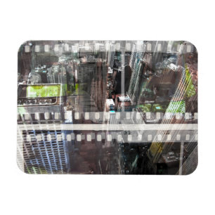 Abstrakter Film Magnet
