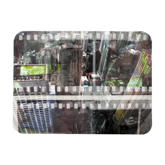 Abstrakter Film Magnet (Horizontal)