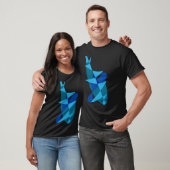 Abstrakter Fisch T-Shirt (Unisex)