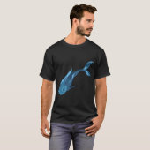 Abstrakter Fisch T-Shirt (Vorne ganz)