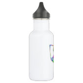 Abstrakter Fisch Trinkflasche (Links)