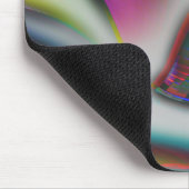 abstrakter Fischmund mit psychedelischer bis zarte Mousepad (Ecke)