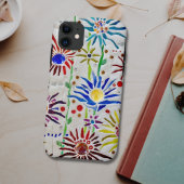 Abstrakter Floral OtterBox iPhone Case