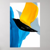 Abstrakter Flug Poster (Vorne)