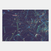 abstrakter Fluss Geschenkpapier Set (Vorderseite)