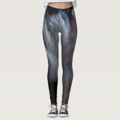Abstrakter Fluss Leggings (Vorderseite)