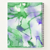 Abstrakter Fluss Notizblock (Rückseite)