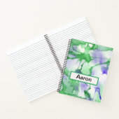 Abstrakter Fluss Notizblock (Innenseite)