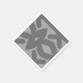 abstrakter Fluss Serviette (Ecke)
