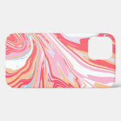 Abstrakter flüssiger Marmor oder Epoxy-Trendbackgr Case-Mate iPhone Hülle (Rückseite (Horizontal))