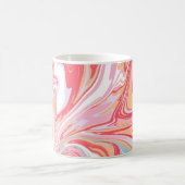 Abstrakter flüssiger Marmor oder Epoxy-Trendbackgr Kaffeetasse (Mittel)