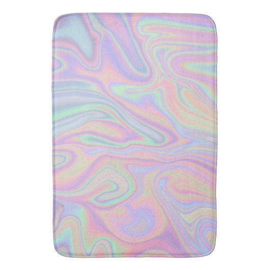 Abstrakter flüssiger schillernder badematte (Vorderseite Vertikal)