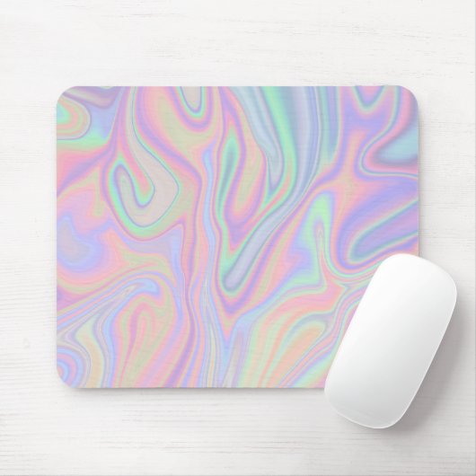 Abstrakter flüssiger schillernder mousepad (Mit Mouse)