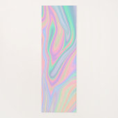 Abstrakter flüssiger schillernder yogamatte (Rückseite)