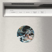 Abstrakter Flussschwarz Magnet (In Situ (Geschirrspüler))