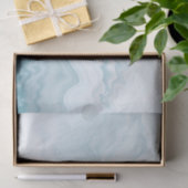 Abstrakter Foam Rendering mit empfindlichen Wirbel Seidenpapier (Geschenk)