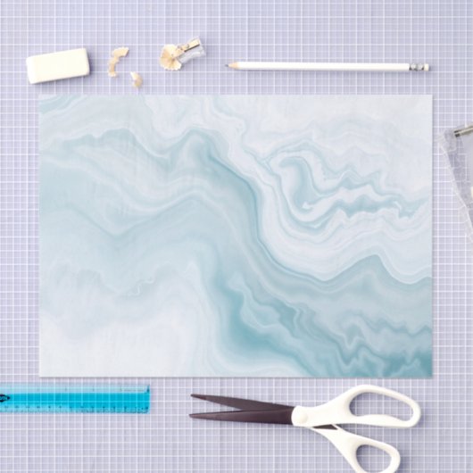 Abstrakter Foam Rendering mit empfindlichen Wirbel Seidenpapier (Handwerk)