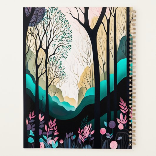 Abstrakter Forstplaner Planer (Rückseite)