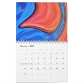 Abstrakter Fotografiekalender Kalender (Feb 2027)