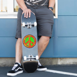 "Abstrakter Frieden"-Inspirivity-Sticker Aufkleber