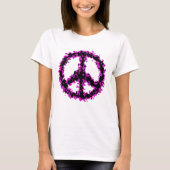 Abstrakter Frieden T-Shirt (Vorderseite)